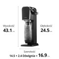 Saturator SodaStream Art czarny