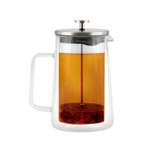 Vialli - Zaparzacz do herbaty 1000ml Diva srebrny mat, 9279