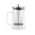 Vialli - Zaparzacz do herbaty 1000ml Diva srebrny mat, 9279