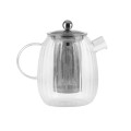 Vialli - Zaparzacz do herbaty 1000ml Tulip srebrny mat, 9309