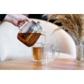 Vialli - Zaparzacz do herbaty 1000ml Tulip srebrny mat, 9309