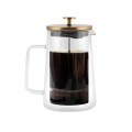 Vialli - Zaparzacz do herbaty 1000ml Diva złoty mat, 9286