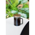 Vialli - Szklanka z zaparzaczem Soho 350ml grafitowa, 9361