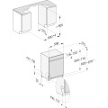 Zmywarka do zabudowy z widocznym panelem Miele G 7131 Sci AutoDos 125 Edition