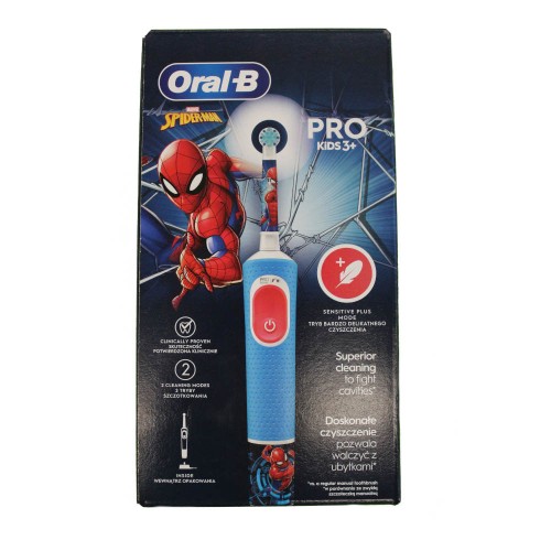 Szczoteczka elektryczna Oral-B Kids 3+ Spiderman