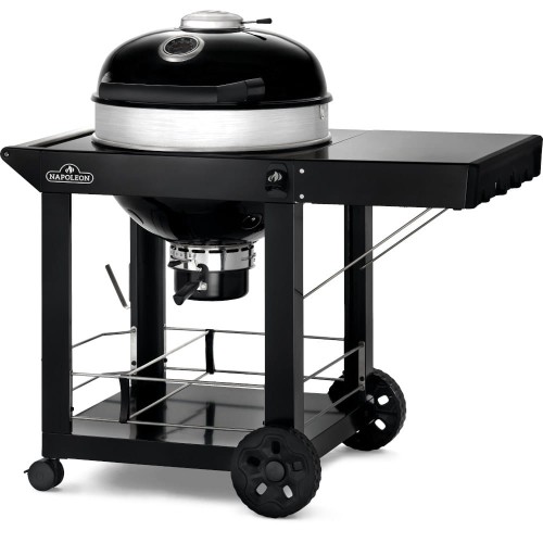 Grill węglowy Napoleon 22'' PRO CART Charcoal Kettle, Czarny