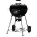 Grill węglowy Napoleon 22" Premium Charcoal Kettle, Czarny