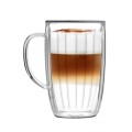 Vialli - Komplet 2 szklanek wysokich z uchem Tulip 350ml 8975