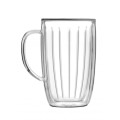 Vialli - Komplet 2 szklanek wysokich z uchem Tulip 350ml 8975