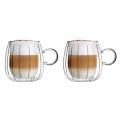 Vialli - Komplet 2 szklanek z uchem Tulip 350ml 8814