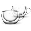 Zestaw 2szt szklanek termicznych do kawy cappuccino 270ml Lamart Vaso LT9012