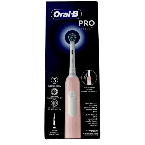 Szczoteczka elektryczna Oral-B PRO1 Pink