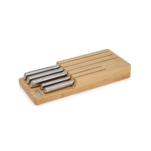 Zestaw 5 noży w bambusowym organizerze Joseph Joseph Elevate Steel 10563