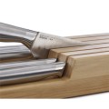 Zestaw 5 noży w bambusowym organizerze Joseph Joseph Elevate Steel 10563