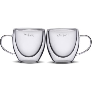 Zestaw 2szt szklanek do espresso Lamart Vaso 75ml LT9025