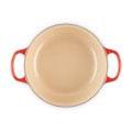 Okrągła brytfanna Le Creuset Signature Collection 20cm, żeliwo, wiśniowa
