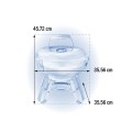 Przenośny grill węglowy 14" Napoleon Kettle, Czarny NK14K-LEG-3
