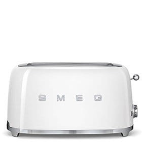 Toster Smeg TSF02WHEU, 4 kromki biały