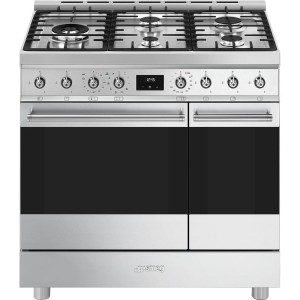 Kuchnia wolnostojąca z płytą gazową Smeg C92GPX2 + GRATIS "PROMOCJA"