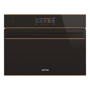 Kompaktowy piekarnik z funkcją mikrofali i pary Smeg SO4606WAPNR, linia Dolce Stil Novo