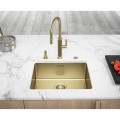 Bateria Franke Mythos Masterpiece pull-out spray Złoto 115.0711.558