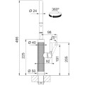 Bateria Franke Mythos Masterpiece pull-out spray Miedziany 115.0711.557