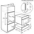 Szuflada do podgrzewania AEG KDE911424B