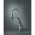 Bateria kuchenna, półprofesjonalna Gessi Mesh Czarny matowy  Finox 60005.599