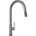 Bateria Schock Talia 536120EDM, Inox z wyciąganą wylewką - Linia studio