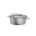 Garnek niski Fissler Phi 20cm ze szklaną pokrywką