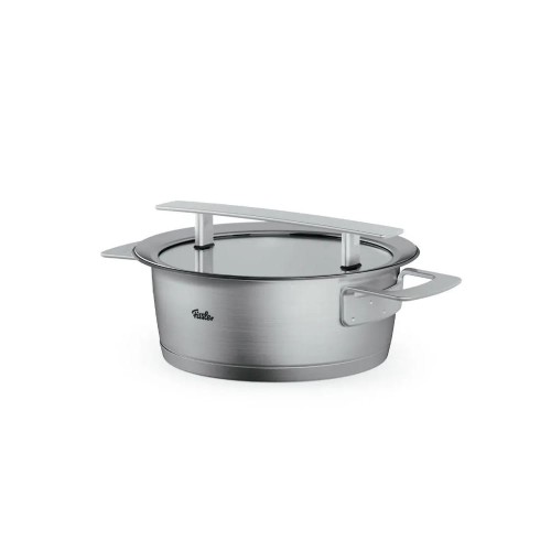 Garnek niski Fissler Phi 20cm ze szklaną pokrywką