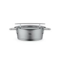 Garnek niski Fissler Phi 20cm ze szklaną pokrywką