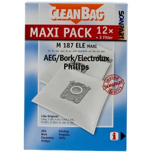 Scanpart Worek Maxipack S-Bag 12 sztuk