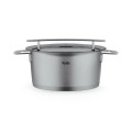 Garnek Fissler Phi 24cm ze szklanką pokrywką