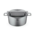 Garnek Fissler Phi 24cm ze szklanką pokrywką