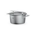 Garnek Fissler Phi 20cm ze szklanką pokrywką