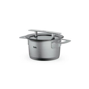 Garnek Fissler Phi 16cm ze szklanką pokrywką