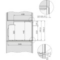 Piekarnik Miele H 7244 BP, Stal CleanSteel