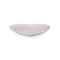 Talerz Le Creuset w Kształcie Serca Kamionka 23cm shell pink