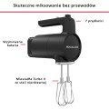 Bezprzewodowy mikser ręczny KitchenAid Seria Go 5KHMR762BM
