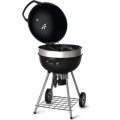 Grill węglowy Napoleon PRO22MK-LEG-2-A, czarny mat