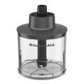 Bezprzewodowy blender ręczny z akcesoriami KitchenAid Seria Go 5KHBRV05BM bez akumulatora