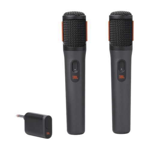 Zestaw 2 mikrofonów JBL do Partybox Wireless, czarne