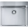 Zlewozmywak wbudowany Franke Box BXX 210-54 Stal szlachetna szczotkowana bez ociekacza 127.0369.295