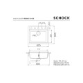 Zlewozmywak Schock Cristadur Mono N-100 Magma