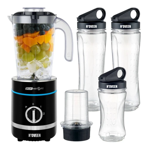 Noveen - Blender Sport Mix & Fit SB2000 Xline Black Kielich