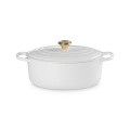 Owalna Brytfanna Le Creuset 31cm Biała