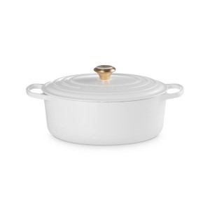 Owalna Brytfanna Le Creuset 31cm Biała