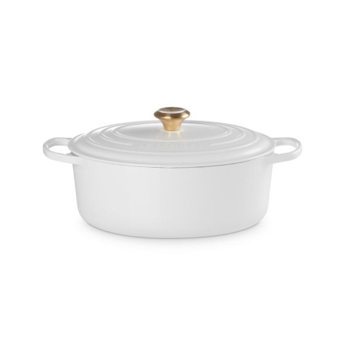 Owalna Brytfanna Le Creuset 31cm Biała