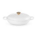 Garnek Profesjonalny Le Creuset Gourmet 30cm Biały